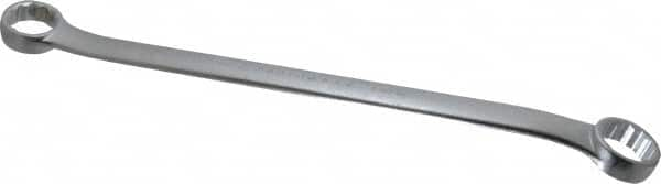 Proto - 1-7/16" x 1-1/2" 12 Point Offset Box Wrench - Double End, 22-1/4" OAL, Steel, Polished Finish, 15° Offset - A1 Tooling