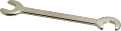 Proto - 11/32" Stubby Open End Wrench - 3-3/4" OAL, Double End, Satin Finish, 15° & 75° Head Angle - A1 Tooling