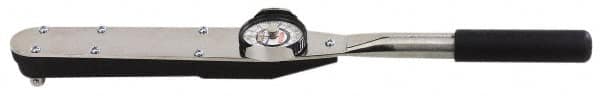 Proto - 1" Drive Dial Torque Wrench - 2,000 Ft/Lb Torque, 110-3/4" OAL, 40 Ft/Lb Graduation, Fixed Head - A1 Tooling