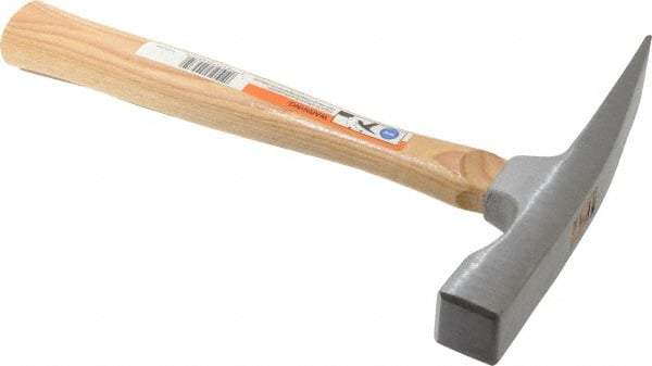 Stanley - 1-1/2 Lb Head Bricklayer's Hammer - 11" OAL, Wood Handle - A1 Tooling