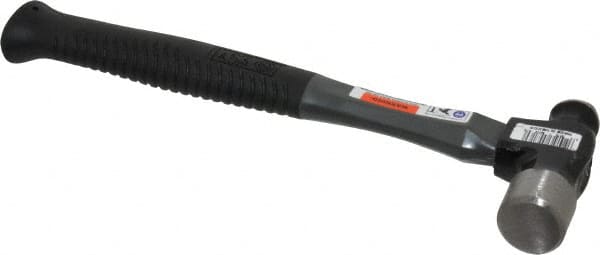 Stanley - 1 Lb Head High Carbon Steel Ball Pein Hammer - Graphite Handle, 12-3/4" OAL, Graphite with Rubber Grip - A1 Tooling