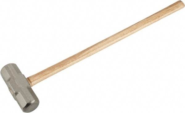 Stanley - 16 Lb Head, 35" Long Sledge Hammer - Steel Head, Wood Handle - A1 Tooling