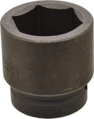 Proto - 1" Drive 1-7/8" Standard Impact Socket - 6 Points, 3" OAL - A1 Tooling