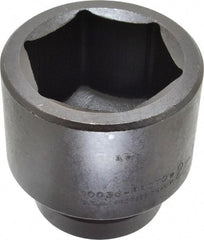 Proto - 1" Drive 2-1/4" Standard Impact Socket - 6 Points, 3-1/4" OAL - A1 Tooling