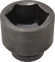 Proto - 1" Drive 2-1/2" Standard Impact Socket - 6 Points, 3-1/2" OAL - A1 Tooling