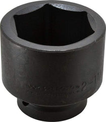 Proto - 1" Drive 2-11/16" Standard Impact Socket - 6 Points, 3-21/32" OAL - A1 Tooling