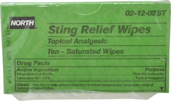 North - 10 Qty 1 Pack 10 Pack Pain Relief Wipe - A1 Tooling