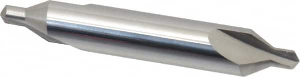 Atrax - #5 Plain Cut 60° Incl Angle Solid Carbide Combo Drill & Countersink - A1 Tooling