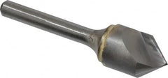 Atrax - 5/8" Head Diam, 1/4" Shank Diam, 1 Flute 82° Solid Carbide Countersink - A1 Tooling