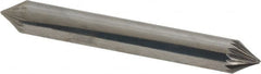 Atrax - 1/4" Cut Diam, 1/4" Shank Diam, Taper Head Single Cut Burr - Carbide, Radius End, 3/16" LOC, 2" OAL - A1 Tooling