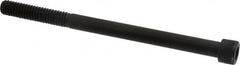 Made in USA - 5/16-18 UNC Hex Socket Drive, Socket Cap Screw - Alloy Steel, Black Oxide Finish, Partially Threaded, 4-1/2" Length Under Head - A1 Tooling