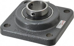 Browning - 1-1/4" ID, 4-1/4" OAL x 4-1/4" OAH 4-Bolt Flange - 2,567 Lb Static Cap, 4,381 Lb Dyn Cap, 3-1/4" Btw Mnt Hole Ctrs, Cast Iron - A1 Tooling