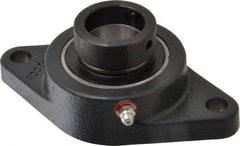 Browning - 1-1/4" ID, 5-9/16" OAL x 3-1/8" OAH 2-Bolt Flange - 2,567 Lb Static Cap, 4,381 Lb Dyn Cap, 4-19/32" Btw Mnt Hole Ctrs, Cast Iron - A1 Tooling