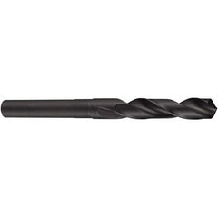 DORMER - 17/32" Drill, 118° Point, High Speed Steel Silver Deming & Reduced Shank Drill Bit - A1 Tooling