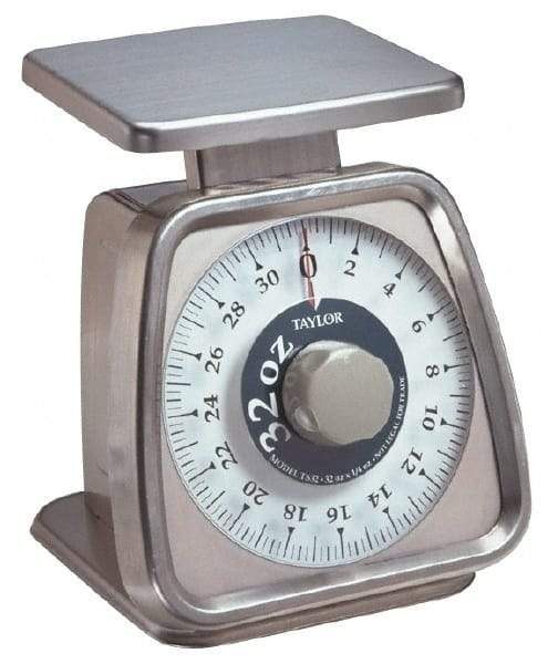 Taylor - 2.3 kg. Capacity, Analog Dial Portion Control Scale - 6 x 5" Platform - A1 Tooling