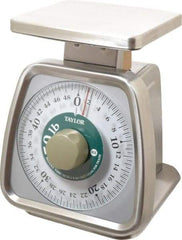 Taylor - 50 Lb. Capacity, Analog Dial Portion Control Scale - 1/8 oz. Graduation, 6 x 5" Platform - A1 Tooling