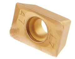 Kennametal - APHT1604 42 Grade X500 Carbide Milling Insert - TiN/TiC/TiN Finish, 0.187" Thick - A1 Tooling