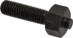 Gibraltar - 1/2-13 Thread, 7/8" Size, 2-3/8" Long, Black Oxide Coated, Steel, Lead Alloy Clamp Rest & Support - 1-1/2" Thread Length, 11/32" Pin Diam x 3/16" Pin Height, 1/2" Nut Height - A1 Tooling