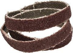 Tru-Maxx - 1/4" Wide x 12" OAL, 80 Grit, Aluminum Oxide Abrasive Belt - Aluminum Oxide, Medium, Coated - A1 Tooling