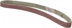 Tru-Maxx - 3/8" Wide x 13" OAL, 60 Grit, Aluminum Oxide Abrasive Belt - Aluminum Oxide, Medium, Coated - A1 Tooling