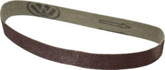 Tru-Maxx - 1" Wide x 18" OAL, 80 Grit, Aluminum Oxide Abrasive Belt - Aluminum Oxide, Medium, Coated - A1 Tooling