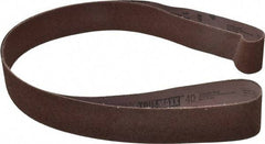 Tru-Maxx - 2" Wide x 72" OAL, 40 Grit, Aluminum Oxide Abrasive Belt - Aluminum Oxide, Coarse, Coated - A1 Tooling