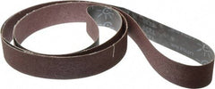 Tru-Maxx - 2" Wide x 132" OAL, 80 Grit, Aluminum Oxide Abrasive Belt - Aluminum Oxide, Medium, Coated - A1 Tooling