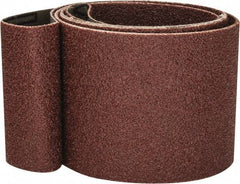 Tru-Maxx - 2-1/2" Wide x 60" OAL, 60 Grit, Aluminum Oxide Abrasive Belt - Aluminum Oxide, Medium, Coated - A1 Tooling