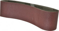 Tru-Maxx - 3" Wide x 24" OAL, 120 Grit, Aluminum Oxide Abrasive Belt - Aluminum Oxide, Fine, Coated - A1 Tooling