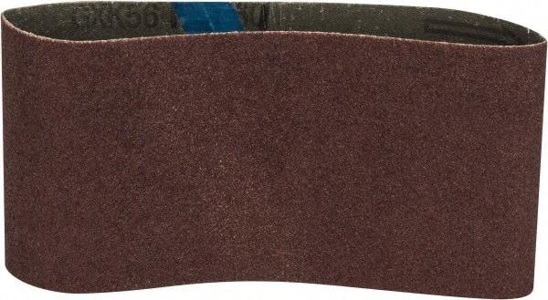 Tru-Maxx - 3-1/2" Wide x 15-1/2" OAL, 60 Grit, Aluminum Oxide Abrasive Belt - Aluminum Oxide, Medium, Coated - A1 Tooling