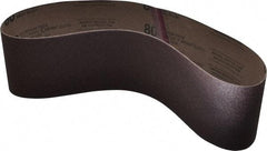 Tru-Maxx - 4" Wide x 36" OAL, 80 Grit, Aluminum Oxide Abrasive Belt - Aluminum Oxide, Medium, Coated - A1 Tooling