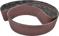 Tru-Maxx - 4" Wide x 132" OAL, 80 Grit, Aluminum Oxide Abrasive Belt - Aluminum Oxide, Medium, Coated - A1 Tooling