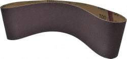 Tru-Maxx - 6" Wide x 48" OAL, 100 Grit, Aluminum Oxide Abrasive Belt - Aluminum Oxide, Fine, Coated - A1 Tooling