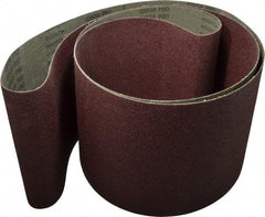 Tru-Maxx - 8" Wide x 107" OAL, 80 Grit, Aluminum Oxide Abrasive Belt - Aluminum Oxide, Medium, Coated - A1 Tooling