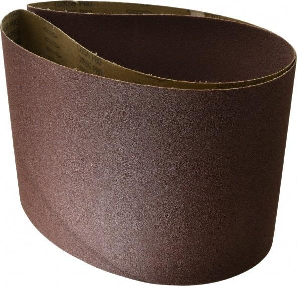 Tru-Maxx - 10" Wide x 70-1/2" OAL, 80 Grit, Aluminum Oxide Abrasive Belt - Aluminum Oxide, Medium, Coated - A1 Tooling