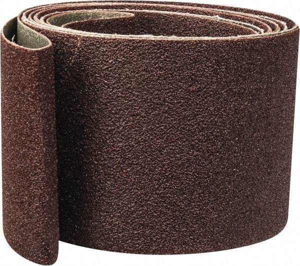 Tru-Maxx - 3" Wide x 120" OAL, 80 Grit, Aluminum Oxide Abrasive Belt - Aluminum Oxide, Medium, Coated - A1 Tooling