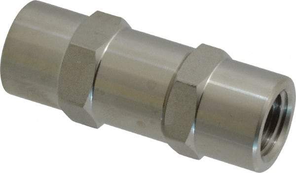 Ham-Let - 1/4" Stainless Steel Check Valve - Inline, FNPT x FNPT, 3,000 WOG - A1 Tooling