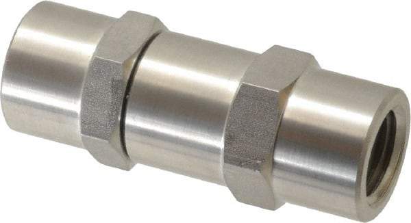 Ham-Let - 1/4" Stainless Steel Check Valve - Inline, FNPT x FNPT, 3,000 WOG - A1 Tooling