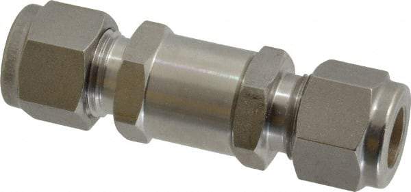 Ham-Let - 3/8" Stainless Steel Check Valve - Inline, Comp x Comp, 3,000 WOG - A1 Tooling