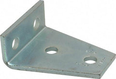 Cooper B-Line - Zinc Plated Carbon Steel 4 Hole Gusseted Strut Shelf Bracket - 1/2" Bolt, 4 Holes, Used with Cooper B Line Channel & Strut (All Sizes Except B62 & B72) - A1 Tooling