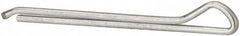 Made in USA - 3/32" Diam x 1-1/4" Long Hammerlock Cotter Pin - Grade 2, Zinc-Plated, Steel - A1 Tooling