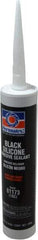 Permatex - 11 oz Cartridge Black RTV Silicone Gasket Sealant - -75 to 450°F Operating Temp, 24 hr Full Cure Time - A1 Tooling