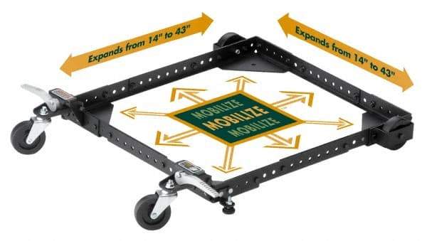 HTC - Universal Machine Bases & Accessories Product Type: Mobile Machine Base Maximum Length (Inch): 43 - A1 Tooling