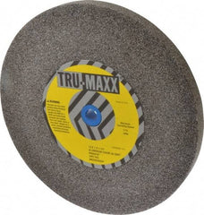 Tru-Maxx - 36 Grit Aluminum Oxide Bench & Pedestal Grinding Wheel - 12" Diam x 1-1/4" Hole x 1" Thick, 2705 Max RPM, P Hardness, Very Coarse Grade , Vitrified Bond - A1 Tooling