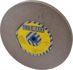 Tru-Maxx - 80 Grit Aluminum Oxide Bench & Pedestal Grinding Wheel - 12" Diam x 1-1/4" Hole x 1" Thick, 2705 Max RPM, P Hardness, Medium Grade , Vitrified Bond - A1 Tooling