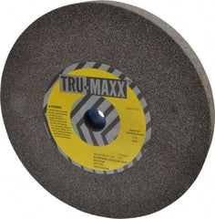 Tru-Maxx - 46 Grit Aluminum Oxide Bench & Pedestal Grinding Wheel - 12" Diam x 1-1/4" Hole x 1-1/2" Thick, 2705 Max RPM, P Hardness, Coarse Grade , Vitrified Bond - A1 Tooling