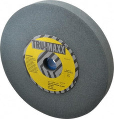 Tru-Maxx - 80 Grit Silicon Carbide Bench & Pedestal Grinding Wheel - 12" Diam x 1-1/2" Hole x 1-1/2" Thick, 2705 Max RPM, K Hardness, Medium Grade , Vitrified Bond - A1 Tooling