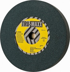 Tru-Maxx - 80 Grit Silicon Carbide Bench & Pedestal Grinding Wheel - 12" Diam x 1-1/4" Hole x 2" Thick, 2705 Max RPM, M Hardness, Medium Grade , Vitrified Bond - A1 Tooling