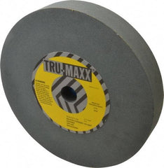 Tru-Maxx - 120 Grit Silicon Carbide Bench & Pedestal Grinding Wheel - 12" Diam x 1-1/4" Hole x 2" Thick, 2705 Max RPM, K Hardness, Fine Grade , Vitrified Bond - A1 Tooling