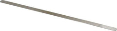 SPI - 0.025 Inch Thick x 1/2 Inch Wide x 12 Inch Leaf Length, Parallel Feeler Gage - High Carbon Steel - A1 Tooling